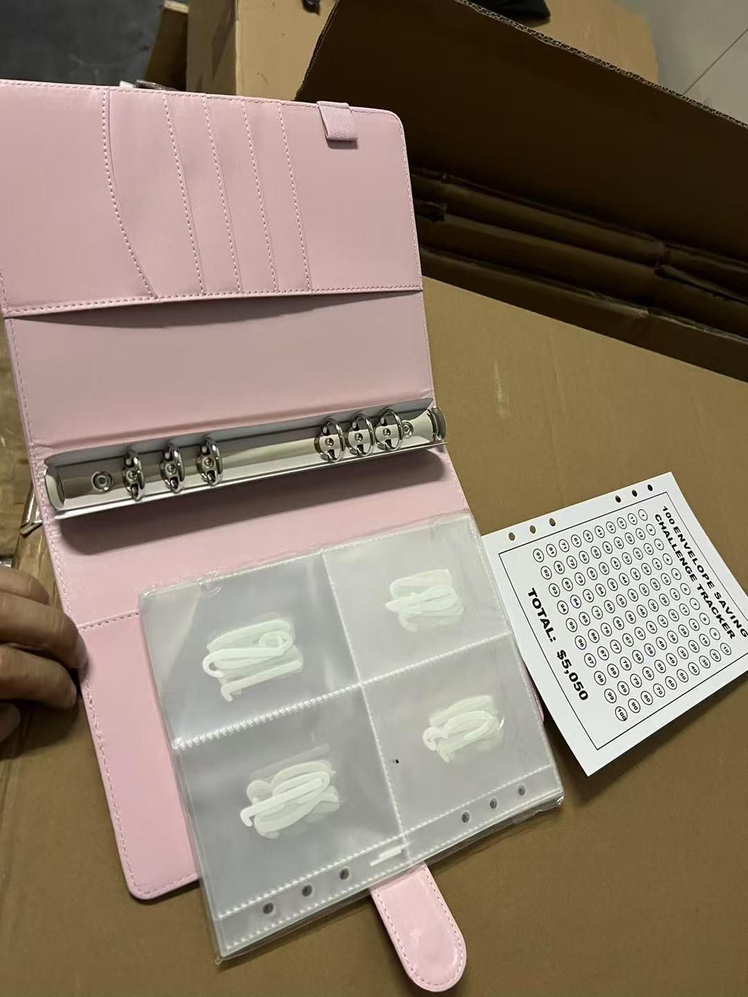 💼 Money Saver Ring Binder Notebook – Smart Budgeting Made Stylish