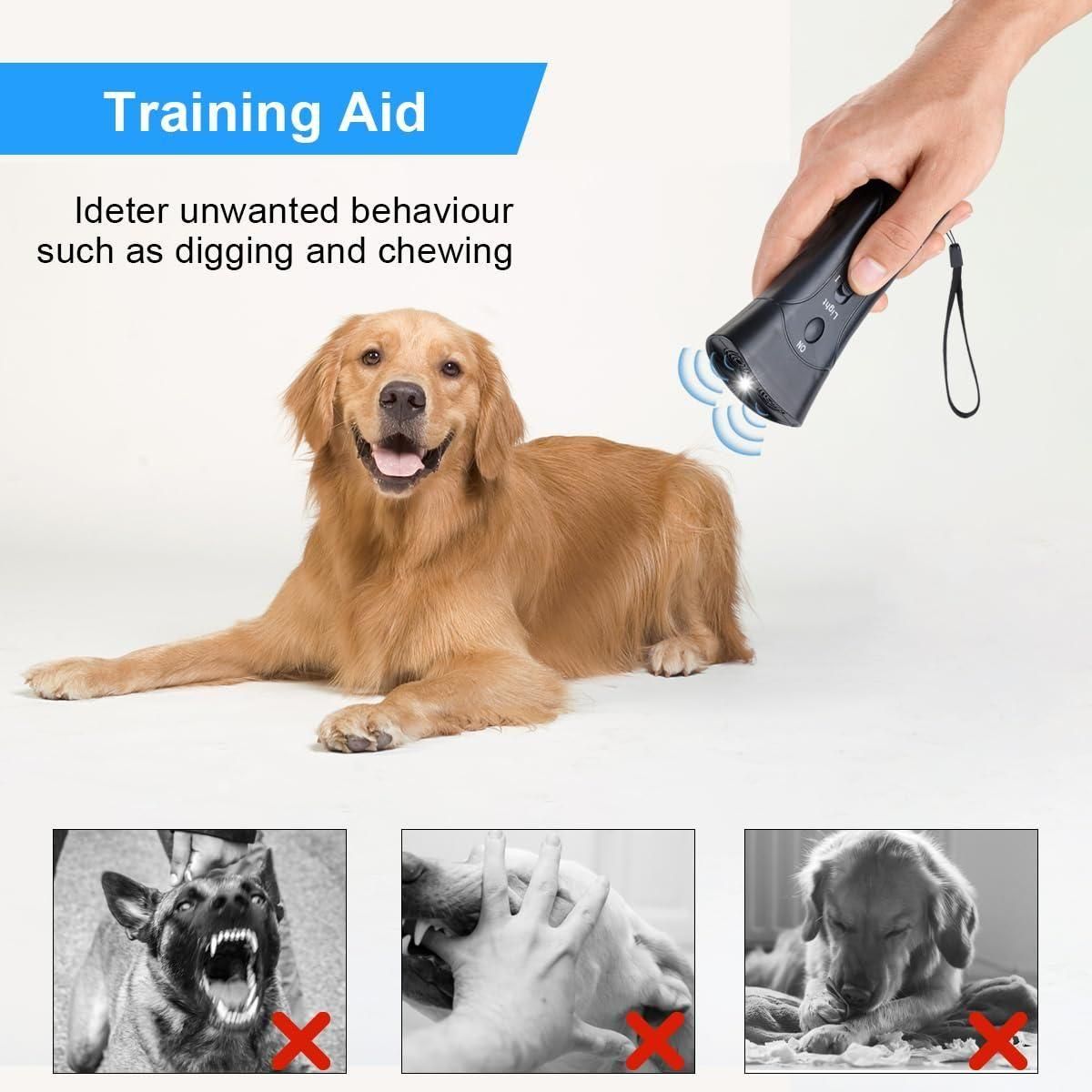Ultrasonic Dog Chaser – Handheld Humane Dog & Animal Deterrent