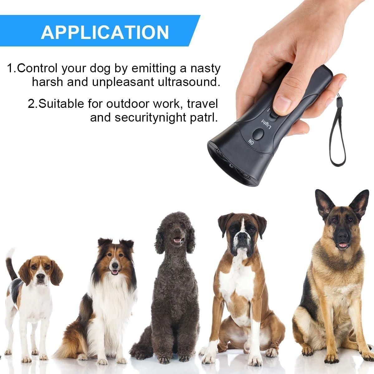 Ultrasonic Dog Chaser – Handheld Humane Dog & Animal Deterrent