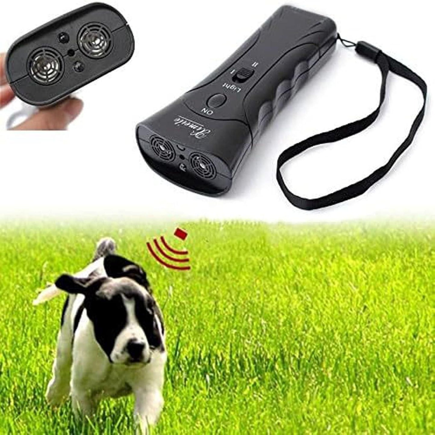 Ultrasonic Dog Chaser – Handheld Humane Dog & Animal Deterrent