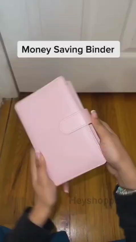 💼 Money Saver Ring Binder Notebook – Smart Budgeting Made Stylish